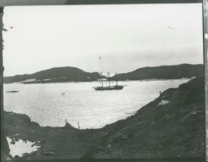 Image: H.B.C. (Hudson Bay Company) Three Masted Schooner